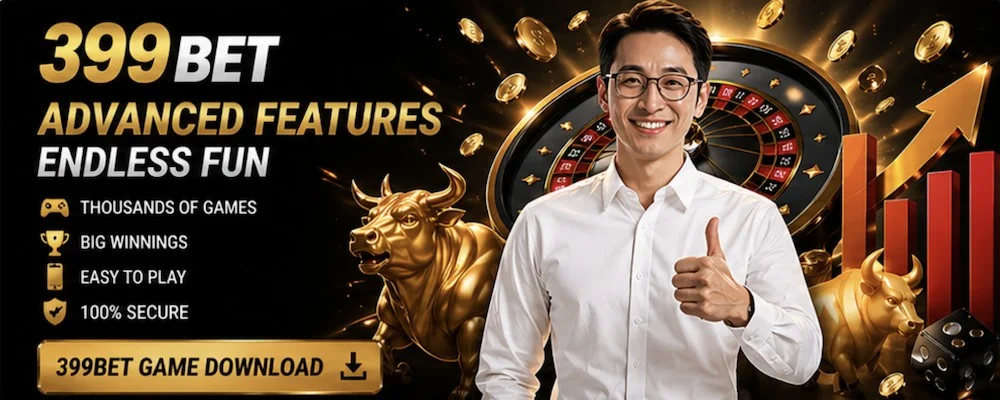 399bet ایڈوانسڈ فیچرز — ہزاروں گیمز اور بڑی جیتیں